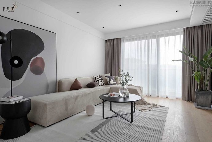 淡雅清新明亮，在方寸间承托喜乐平和 #家居软装#