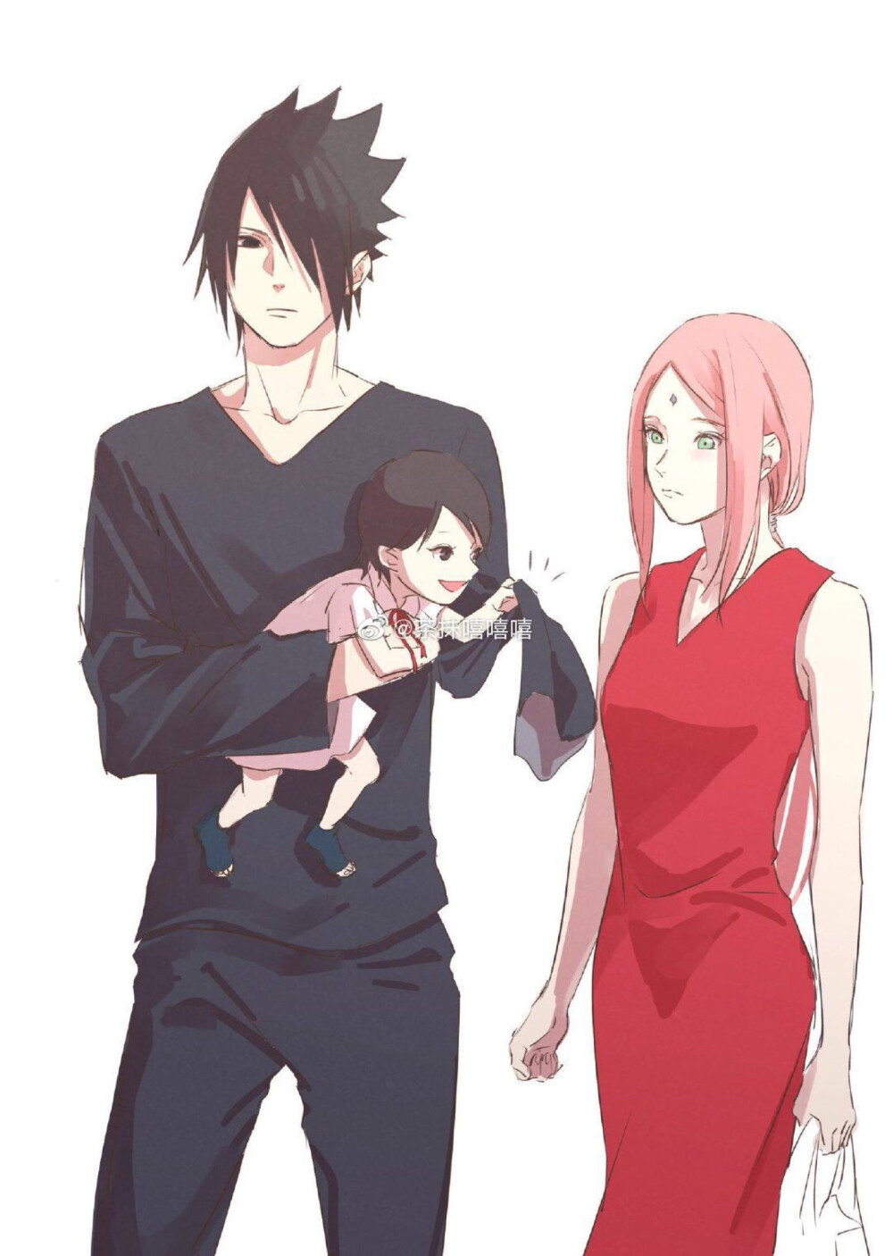 From Singa Weibo
(Sasuke &Sakura)