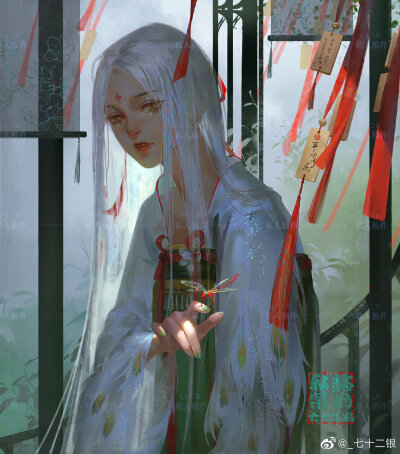 【白孔雀】by:_七十二银