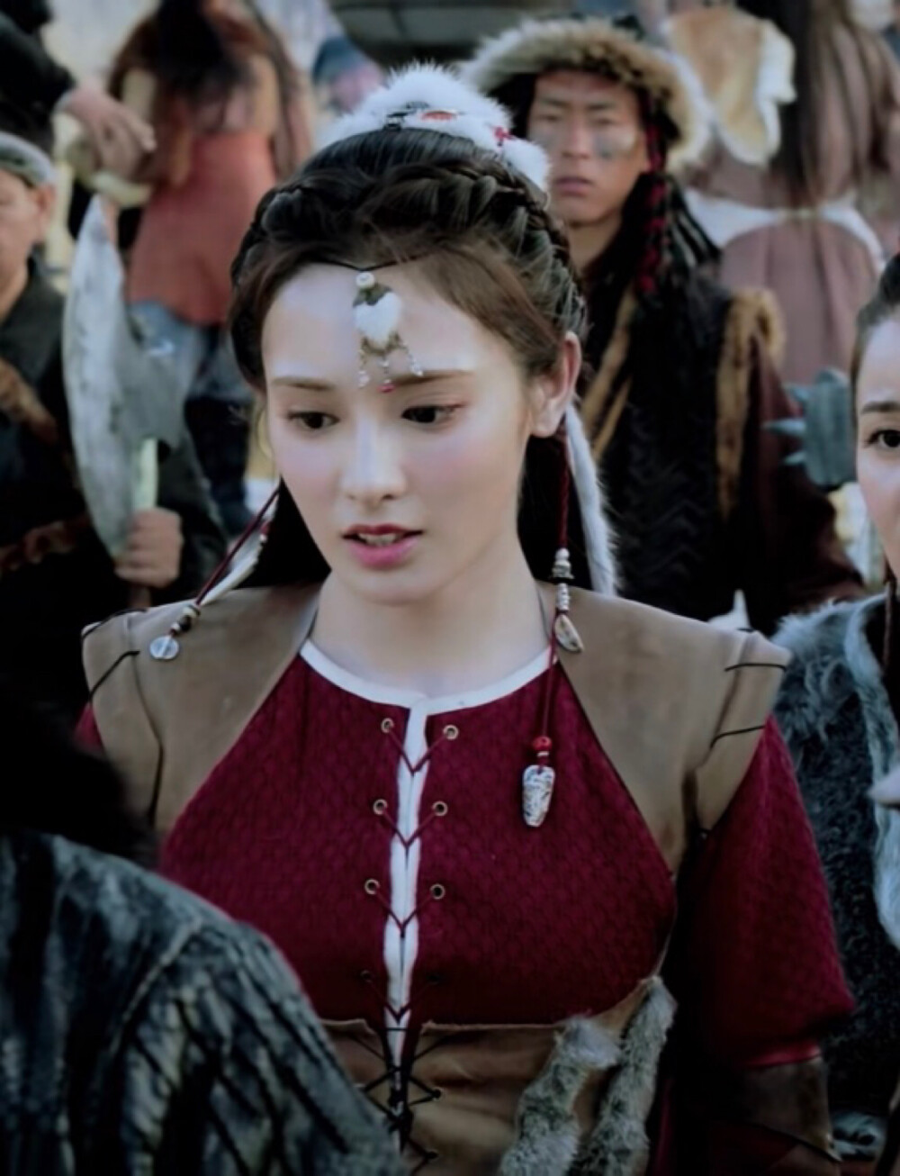 丹蚩常服细节。