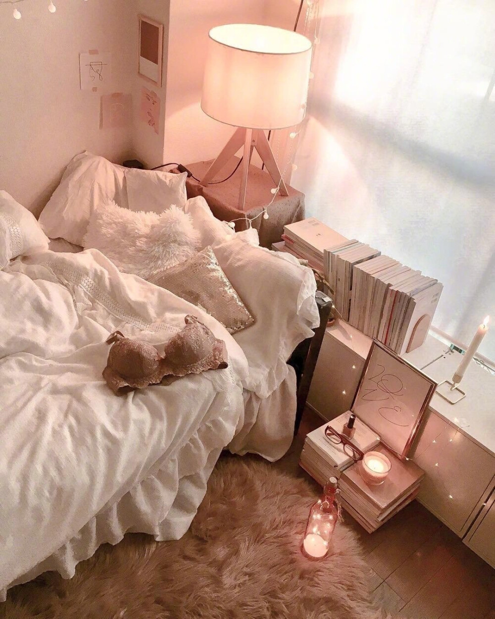 粉粉嫩嫩的公主房