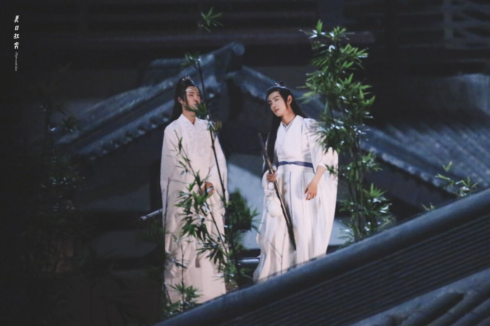 博君一肖 肖战王一博 浪漫屋顶