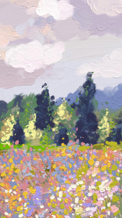 #油画壁纸#
第四弹
