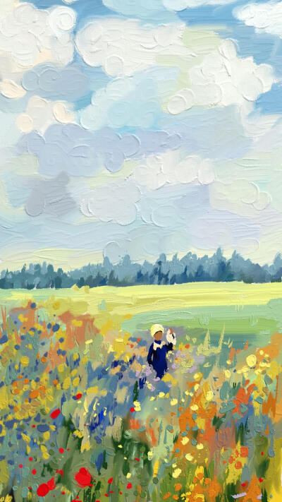 #油画壁纸#
第四弹
