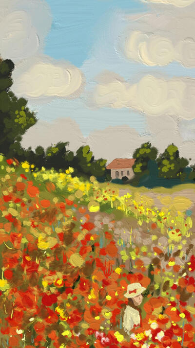 #油画壁纸#
第四弹
