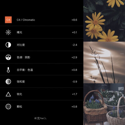 vsco日常高级调色教程合集
摄影@沈NaCl ?