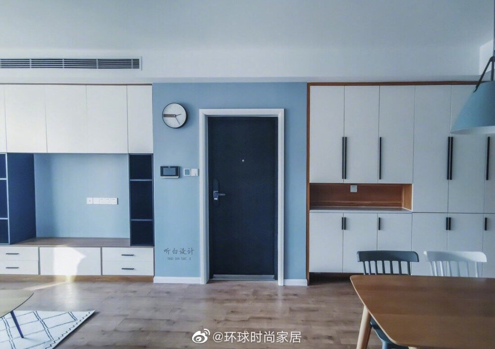 春意盎然的北欧风，套内85㎡清新舒适三居室 #温馨家居#