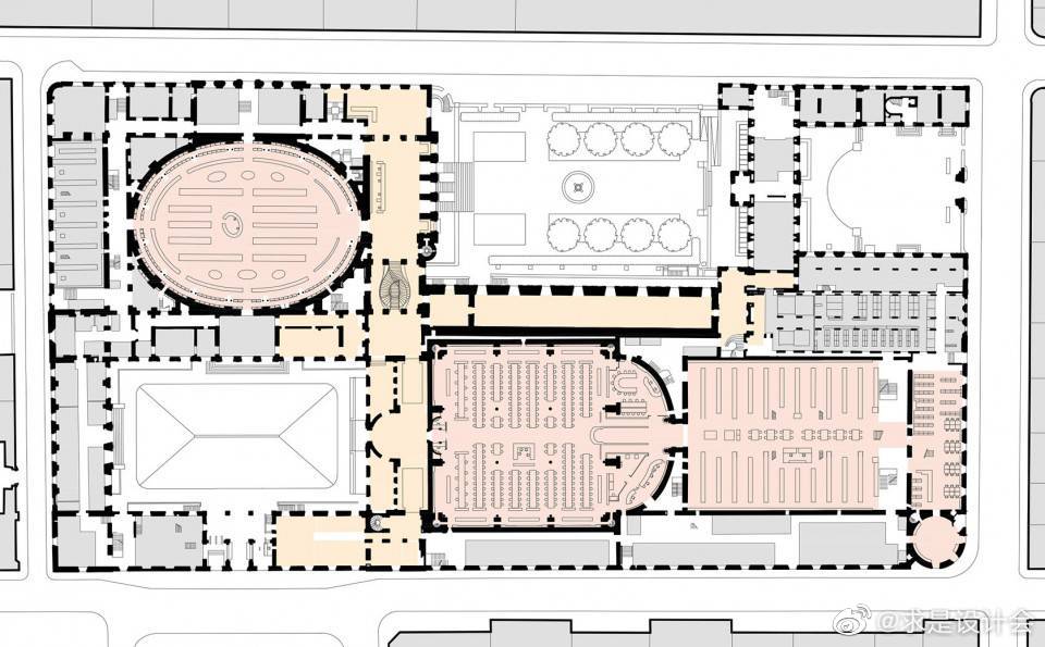 法国国家图书馆黎塞留方院改造项目 / Bruno Gaudin Architectes。#求是爱设计#
