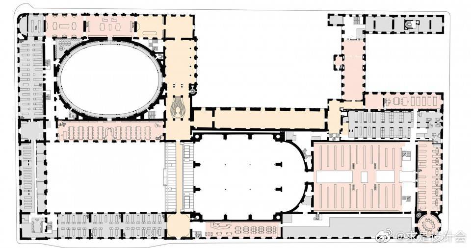 法国国家图书馆黎塞留方院改造项目 / Bruno Gaudin Architectes。#求是爱设计#