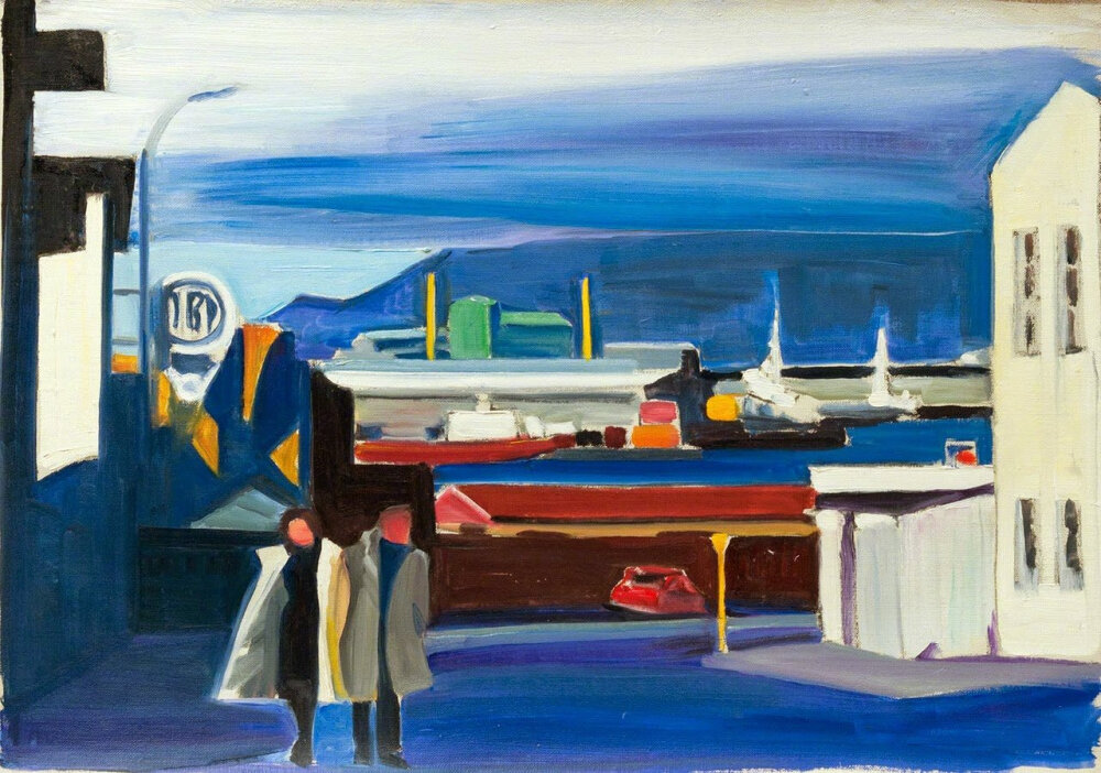 【绘画作品】美国画家 Louisa Matthiasdottir（1917-2000） 绘画作品 | louisamatthiasdottir.com
