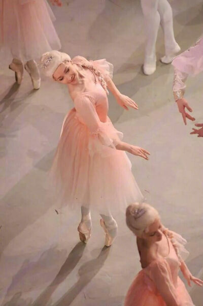 粉色芭蕾。摄影师：Mark Olich
