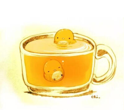 小鸡与食物 食物头像 超可爱