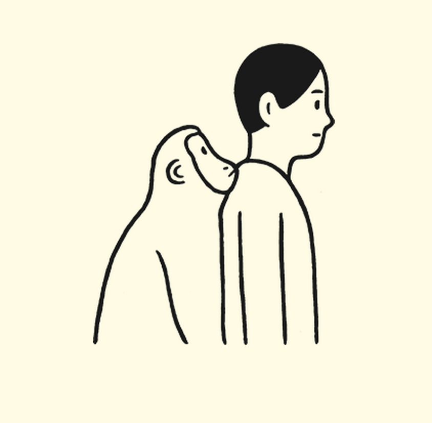 Noritake擅长面对的不是书架而是画架，开始给他介绍外快。就这样半工半画了十年，直到30岁，他才敢完全辞掉工作，成为职业插画家。