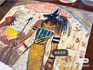 儿童画、古埃及、创意美术