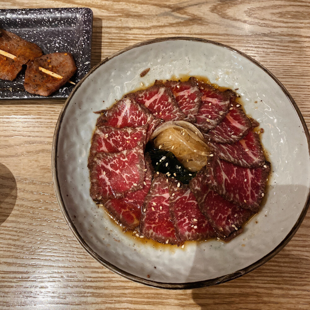 解牛 半生烤和牛 香烤牛舌串