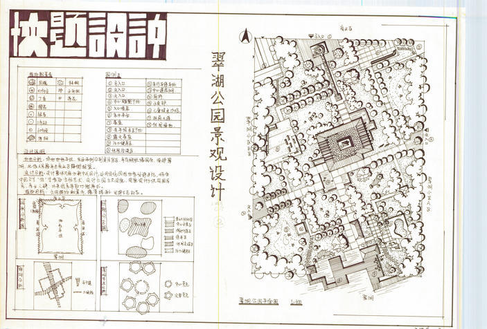 【大禹景观】优秀快题，考研真题免费资源及优惠课程留言咨询！