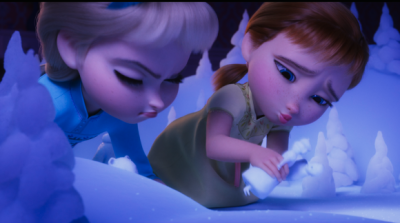 《FrozenⅡ》幼年Elsa&Anna 闺蜜头像 转自冰雪大冒险吧 https://tieba.baidu.com/p/6566295214