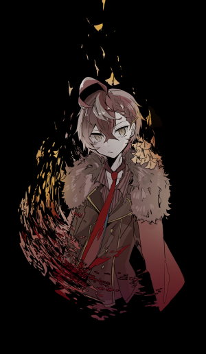 太宰治.
文豪与炼金术师 文炼
p站id＝72503408
画师：きなお id＝37073952