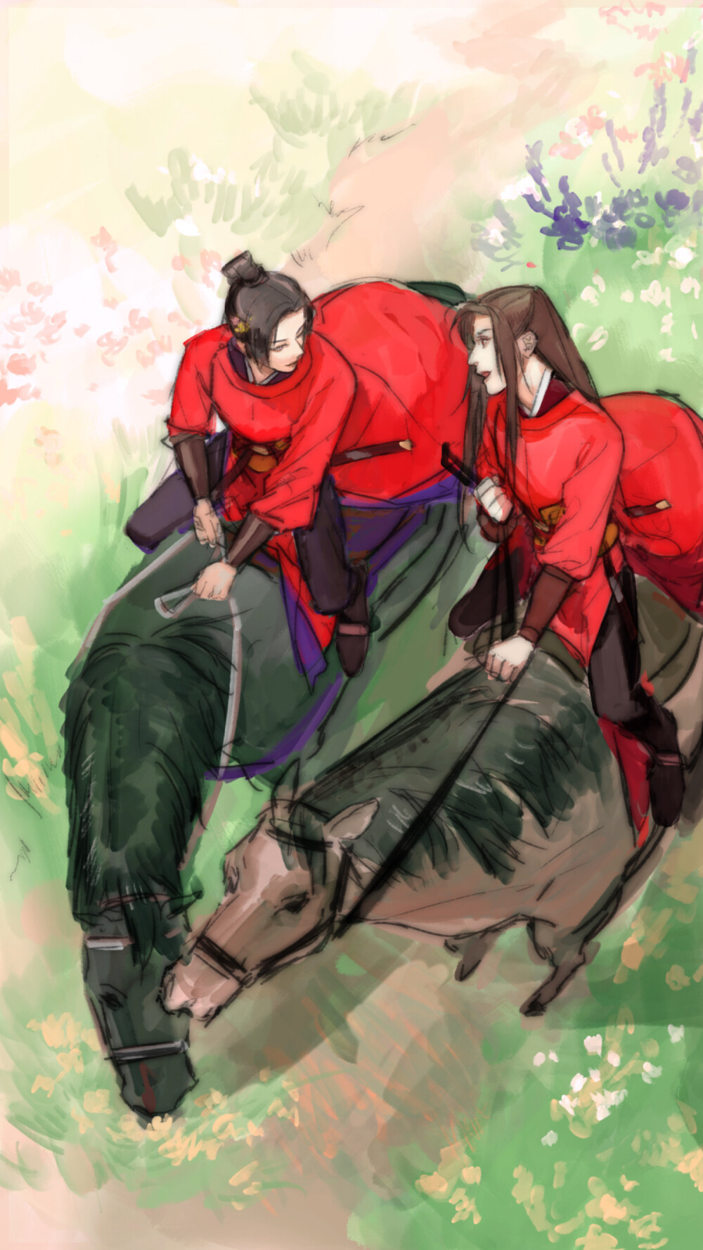 云梦双杰
江澄 魏无羡