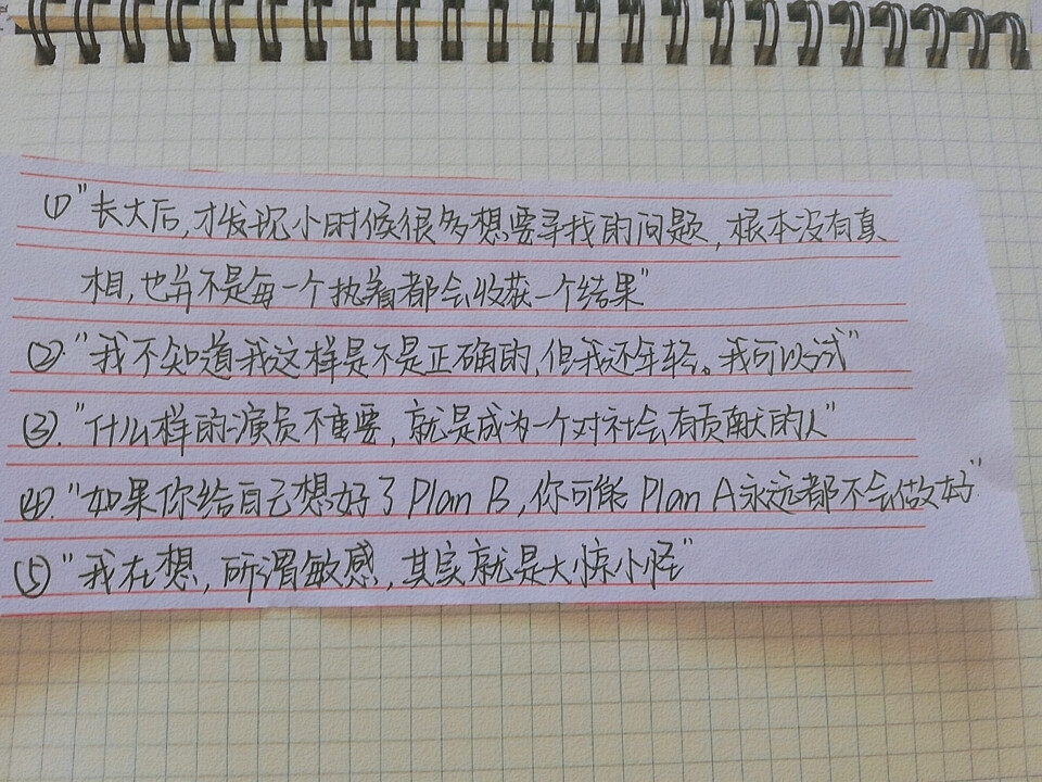 摘自张新成语录♥️