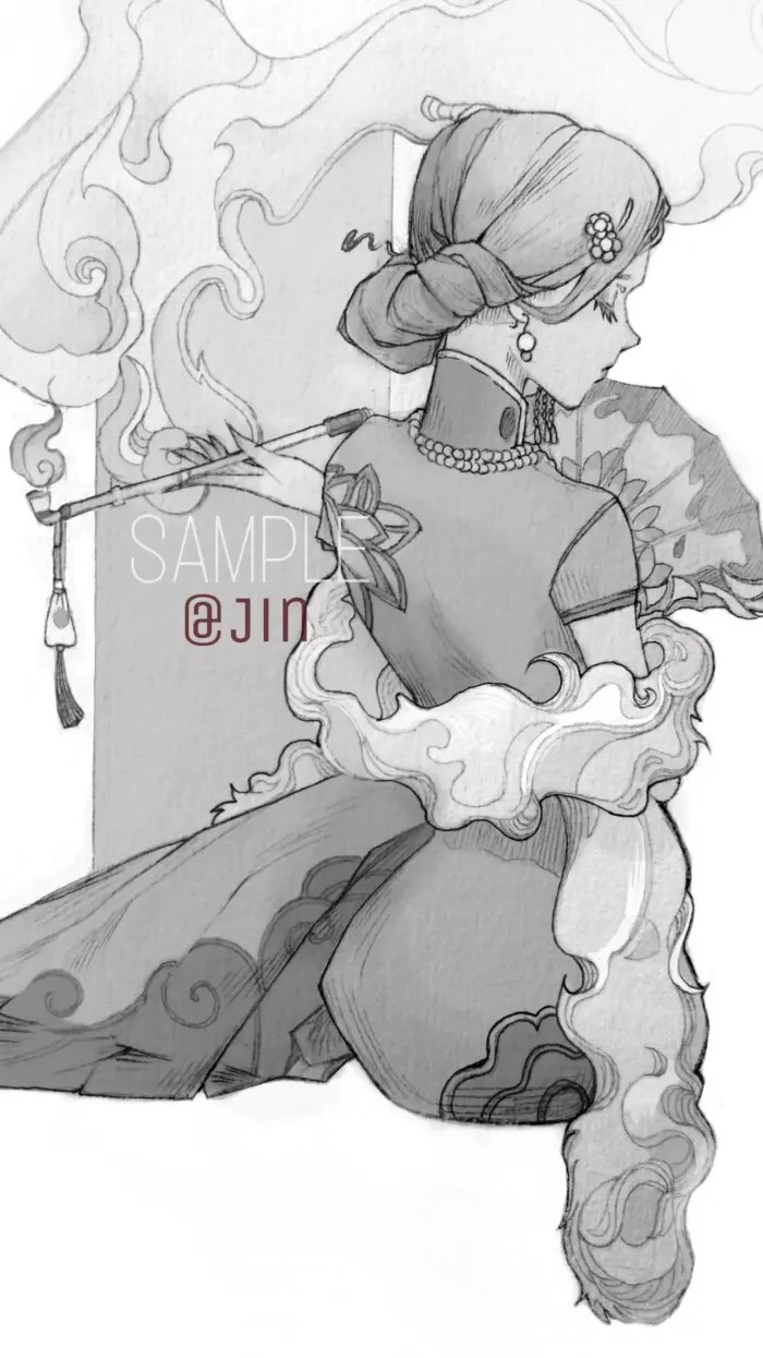 第五人格 红蝶 lofter 画师 jin - 堆糖,美图壁纸兴趣社区