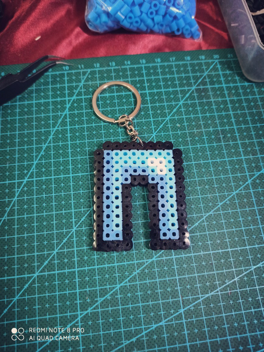 我的世界拼豆 钻石裤子