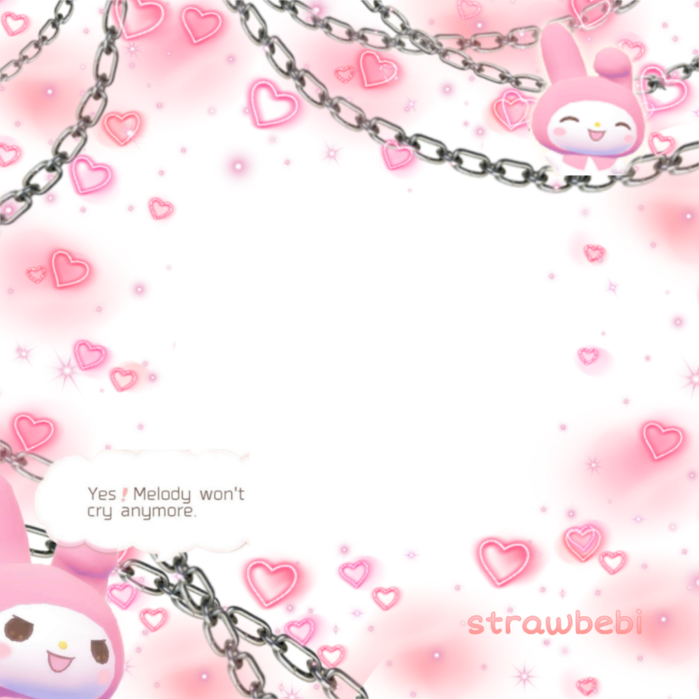 库洛姆美乐蒂凯蒂猫布丁狗三丽鸥小水印素材png头像框晚总