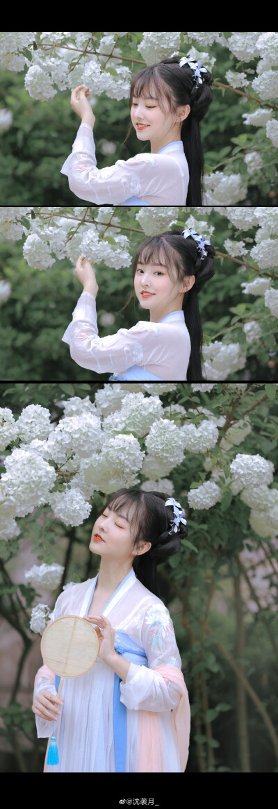 #重庆约拍##成都约拍##汉服摄影#
“玲珑绣球。”
摄影：@沈袭月_
出境：@章鱼轩轩轩轩 