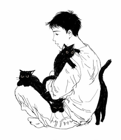 猫与少年 头像