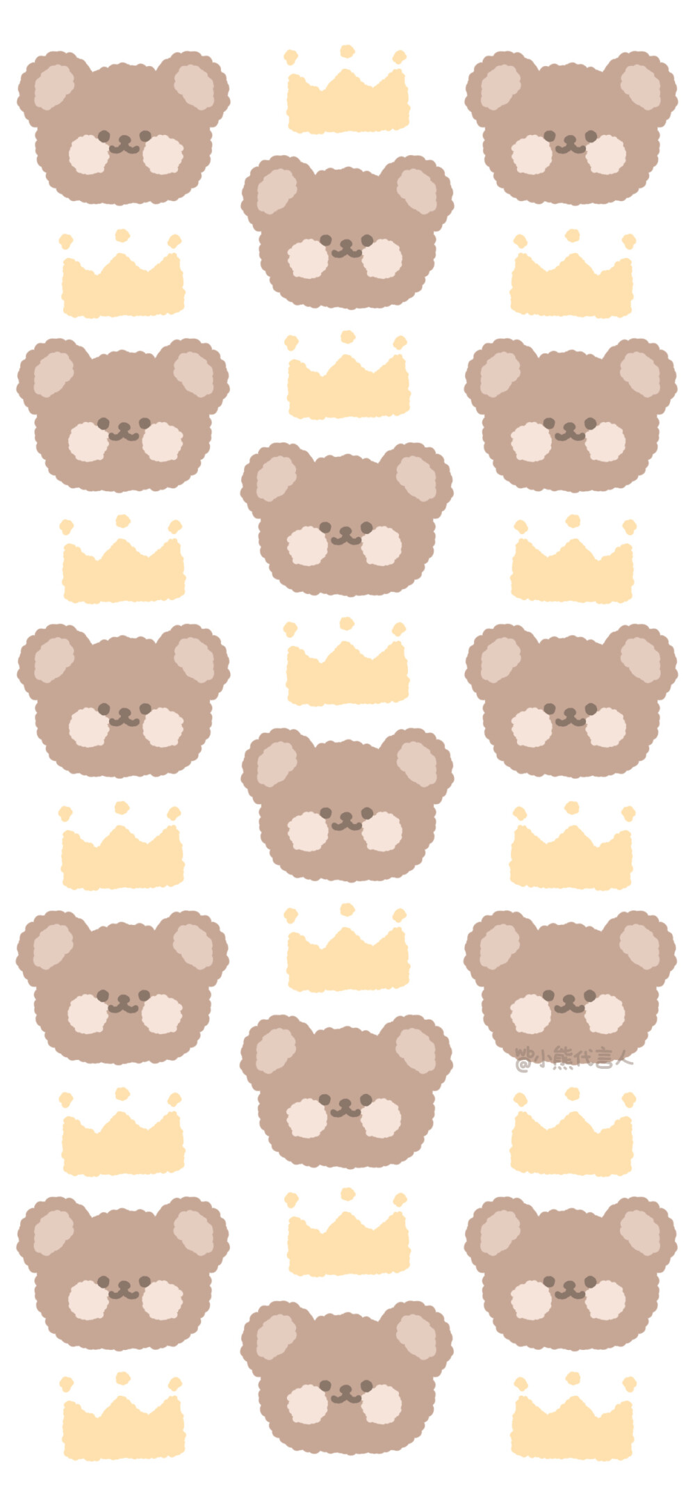 小熊壁纸 cr.小熊代言人