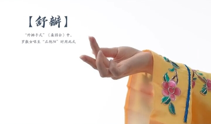 转自抖音，自截，戏曲手势