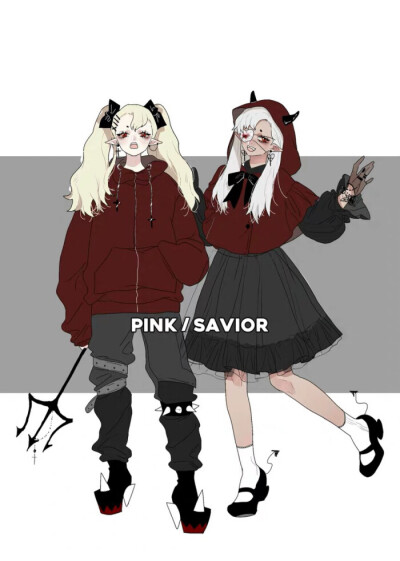 来源：淘宝店铺PINK SAVIOR独立设计