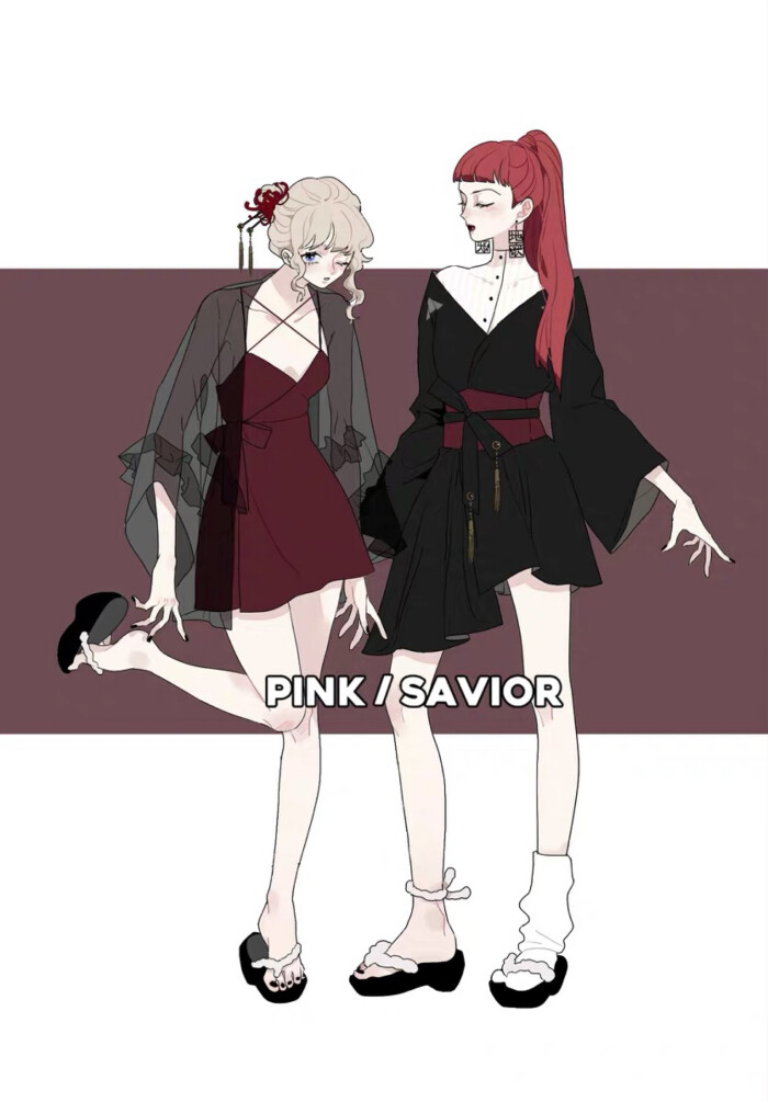 来源：淘宝店铺PINK SAVIOR独立设计