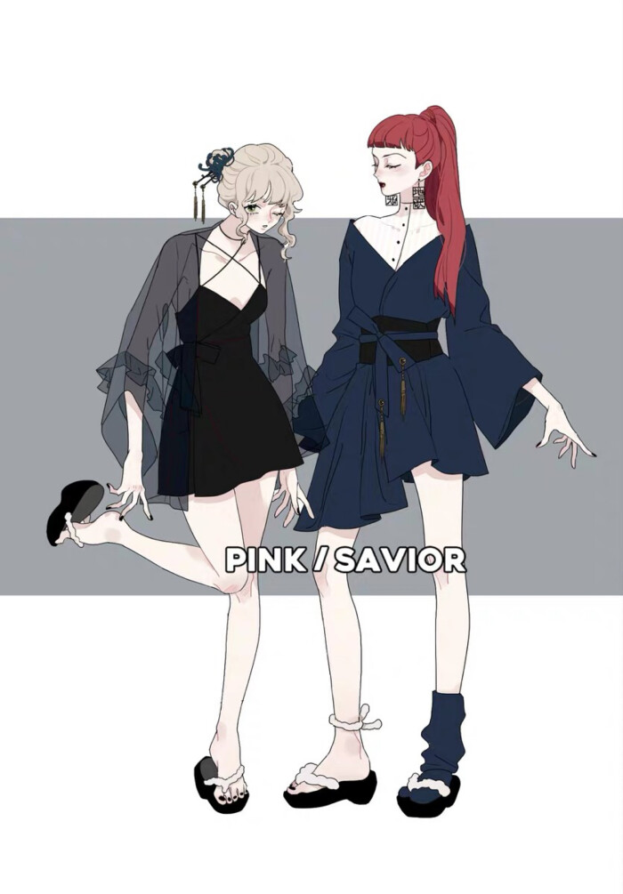 来源：淘宝店铺PINK SAVIOR独立设计