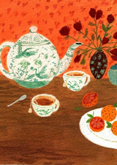 美国插画师 Becca Stadtlander 笔下的美好生活。 ​​​[/cp]