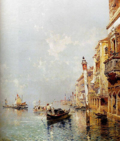 威尼斯油画