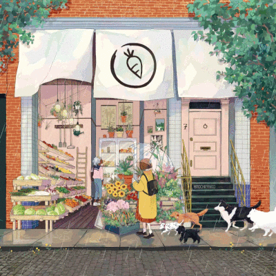 来自德国的插画师、设计师| Mochipanko