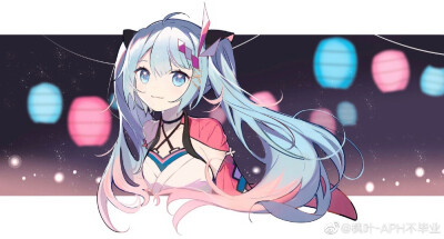 枫叶劳斯画的魔法miku！