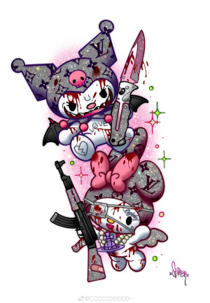 kuromi&melody