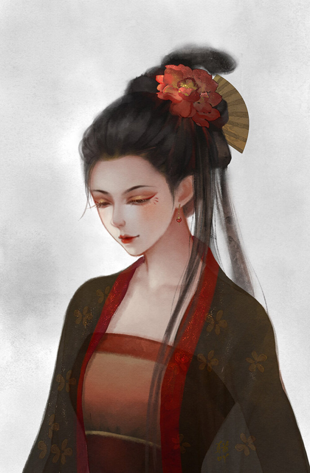 ☾古风女壁纸
"淡眉如秋水，玉肌伴轻风"
cr. 猫吖77