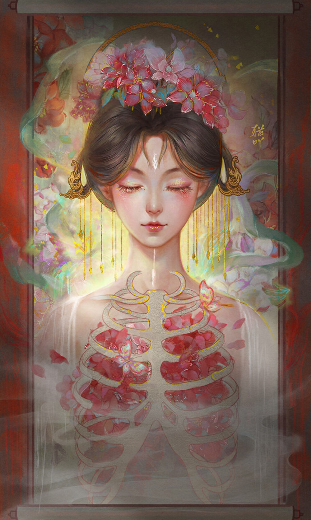 ☾古风女壁纸
"淡眉如秋水，玉肌伴轻风"
cr. 猫吖77