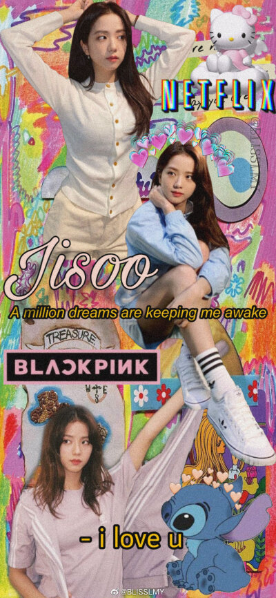 Blackpink/粉墨-jisoo/金智秀（人间四月）拼贴壁纸~
壁纸/锁屏壁纸/爱豆壁纸/无水印壁纸/手机壁纸/拼贴壁纸/ins/可爱壁纸/少女心壁纸
cr.BLISSLMY