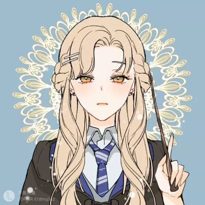 【搬图】拉文克劳美人www
＃头像＃HP＃拉文克劳
图源LOFTER 作者见水印
太太说可以做头像，不可商用，望周知