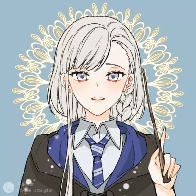 【搬图】拉文克劳美人www
＃头像＃HP＃拉文克劳
图源LOFTER 作者见水印
太太说可以做头像，不可商用，望周知
