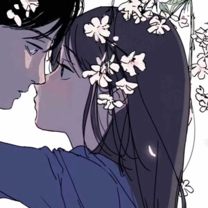 超甜二次元情侣头像