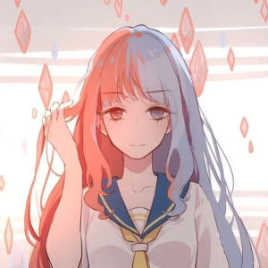 超甜二次元情侣头像