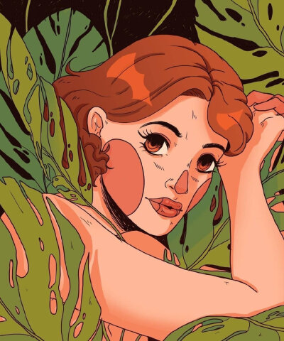 夏日甜心
来源:插画师 Ins:c.pop_ ​​​
插画|女生头像I壁纸