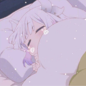 女头 动漫 可爱 难过 落泪 睡觉