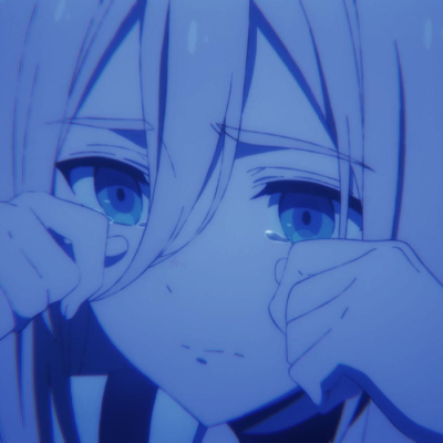 动漫头像 女头 可爱 难过 落泪