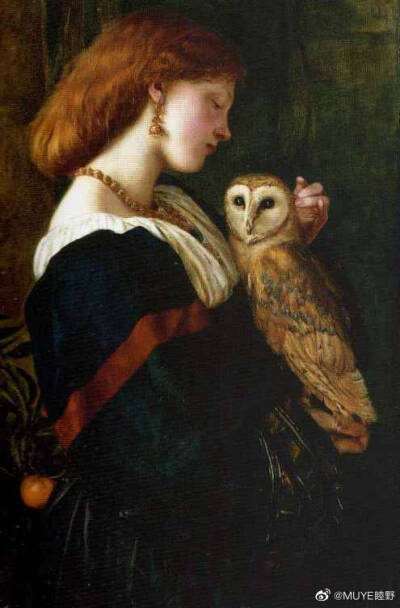 英国拉斐尔前派画家Valentine Cameron Prinsep（1838-1904）的画，沃茨是他的启蒙老师。